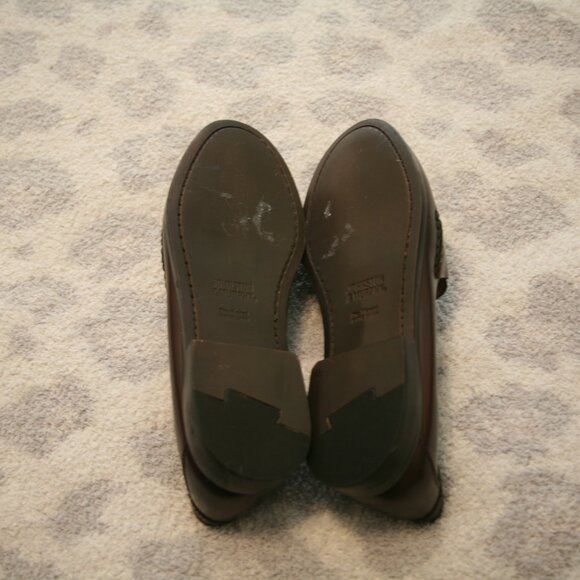 Johnson & Murphy Men's Slip On Penny Loafers, Size 11, Burgundy - Picture 3 of 5